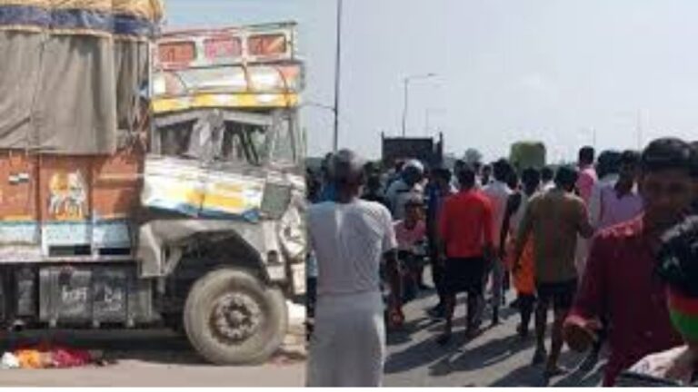 लखनऊ में दर्दनाक हादसा: सफाईकर्मियों को ट्रक ने रौंदा, 1 महिला की मौत एक घायल